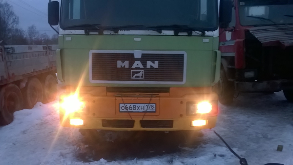 подводим к концу — МАН F2000, 1,3 л, 1997 года | кузовной ремонт | DRIVE2