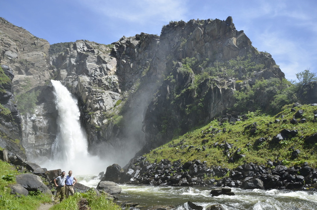 Водопад Куркуре Чулышман