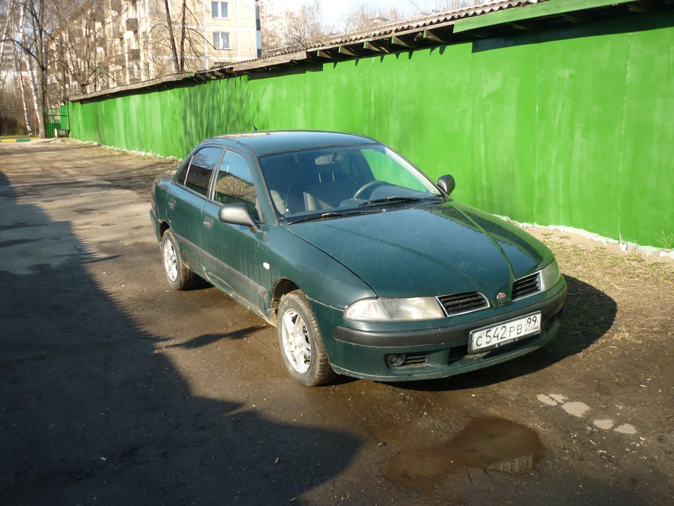Ну вот он сарай на нормальном фото_) — Mitsubishi Carisma, 1,6 л, 1999 ...