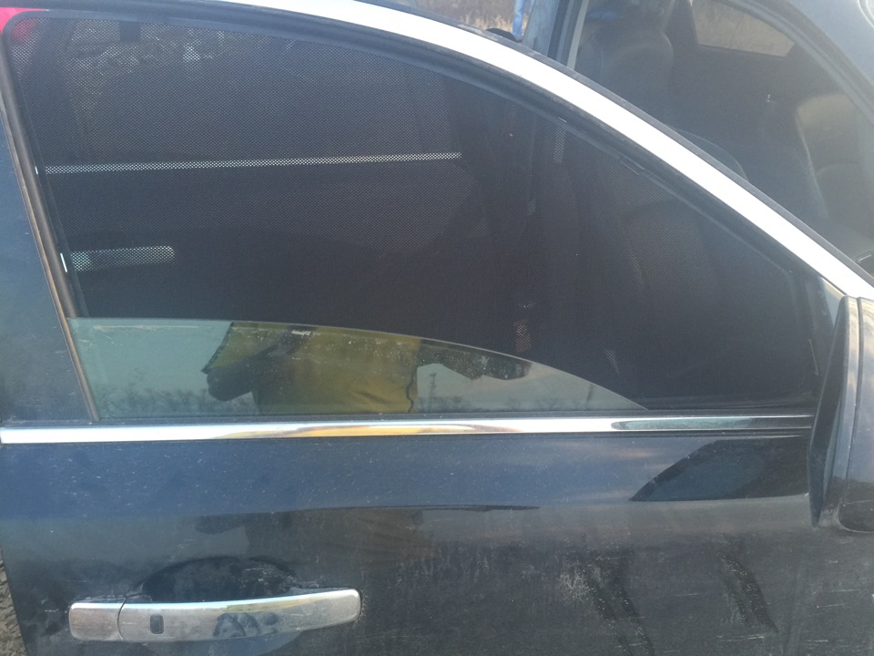 Шторки вместо тонировки)) — Infiniti FX (1G), 4,5 л, 2008 года ...