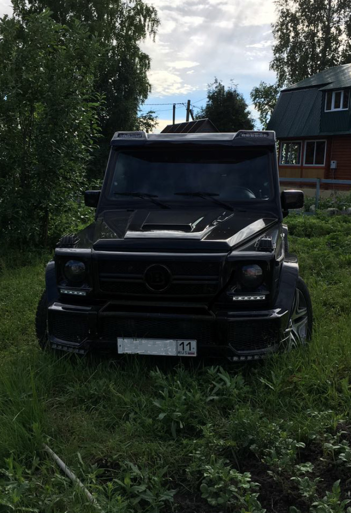 Mercedes g63 без бампера