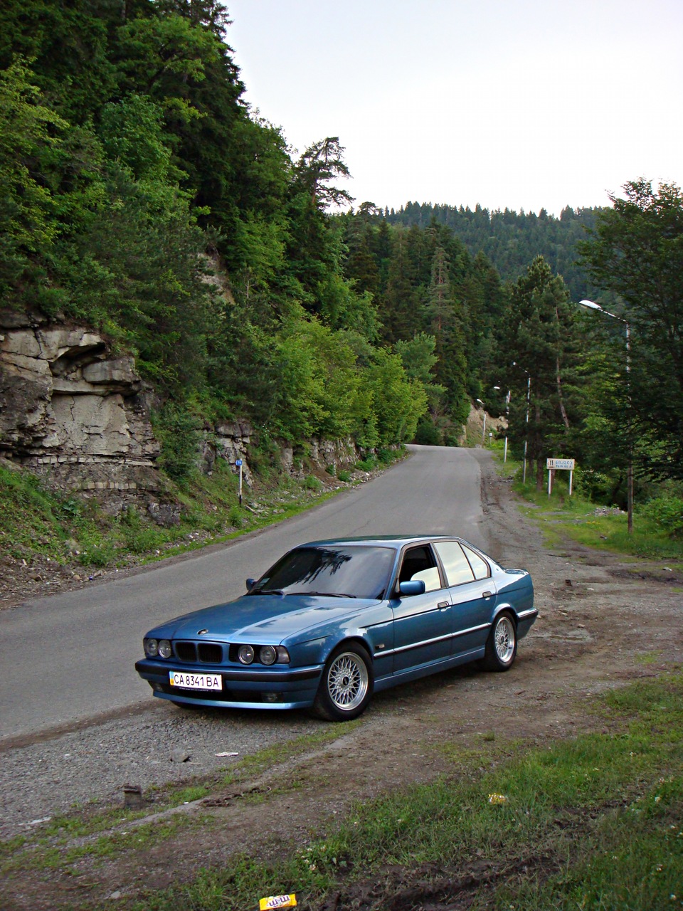 Украина — Грузия, часть 1 — BMW 5 series (E34), 4 л, 1995 года |  путешествие | DRIVE2