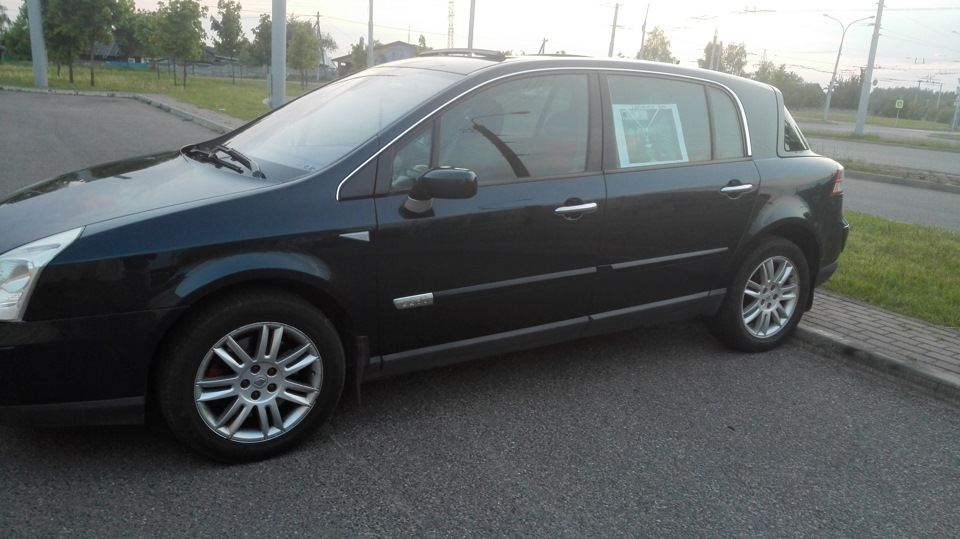 Дело было вечером — Renault Vel Satis, 2,2 л, 2005 года | просто так ...
