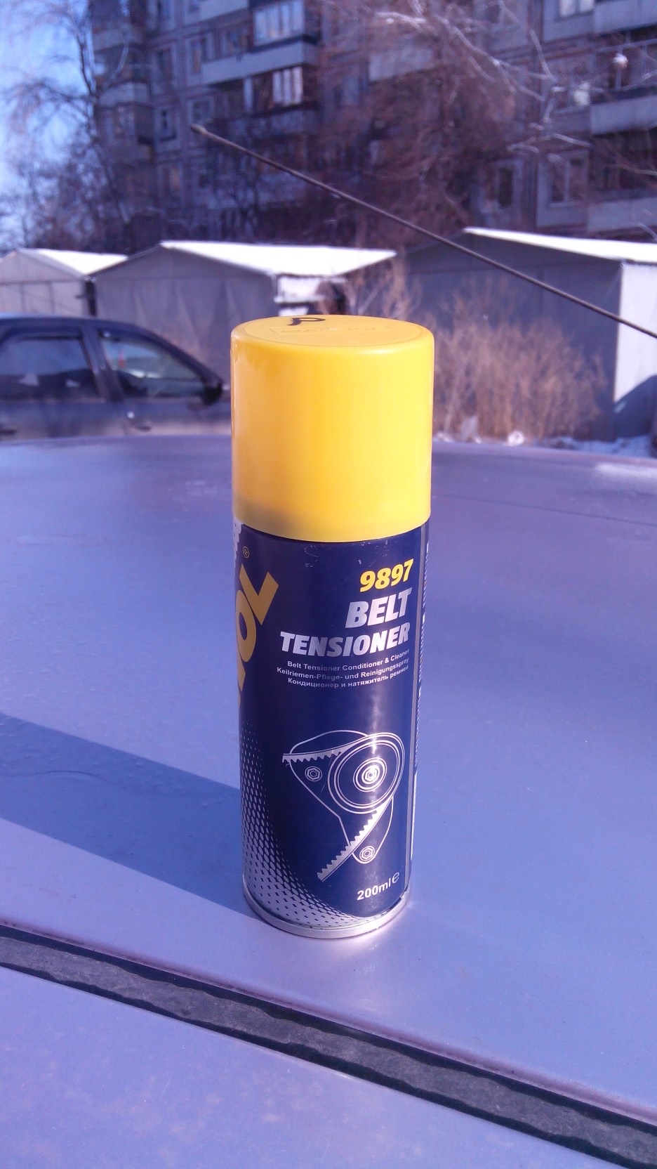 Кондиционер ремня навесного (прям в восторге!) — Toyota Vitz (10), 1 л ...