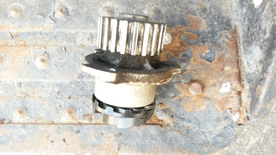 помпа спасибо за работу или прощай тосол привет антифриз — LADA 2114, 1 ...