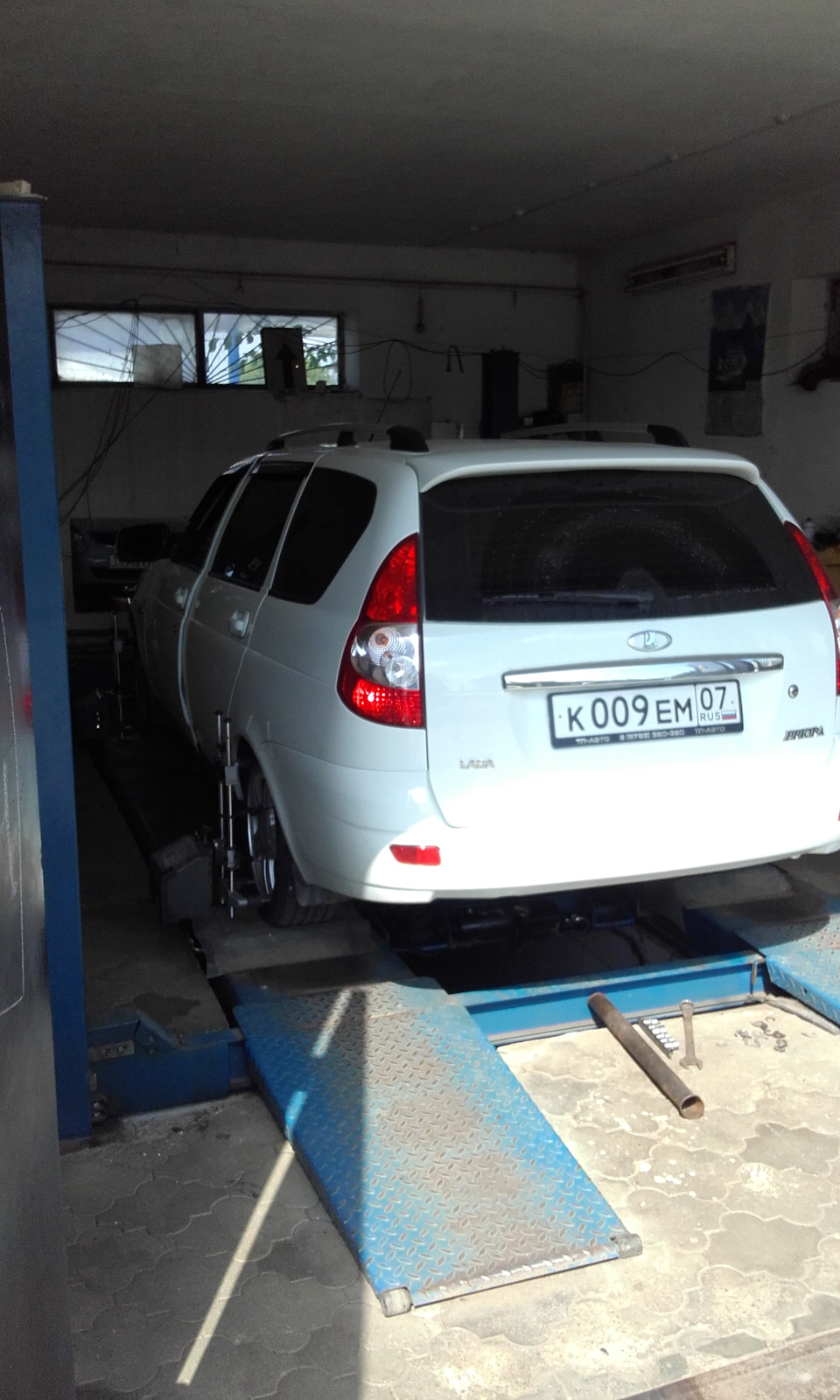 После посадки на сход-развал — LADA Приора универсал, 1,6 л., 2014 года ...
