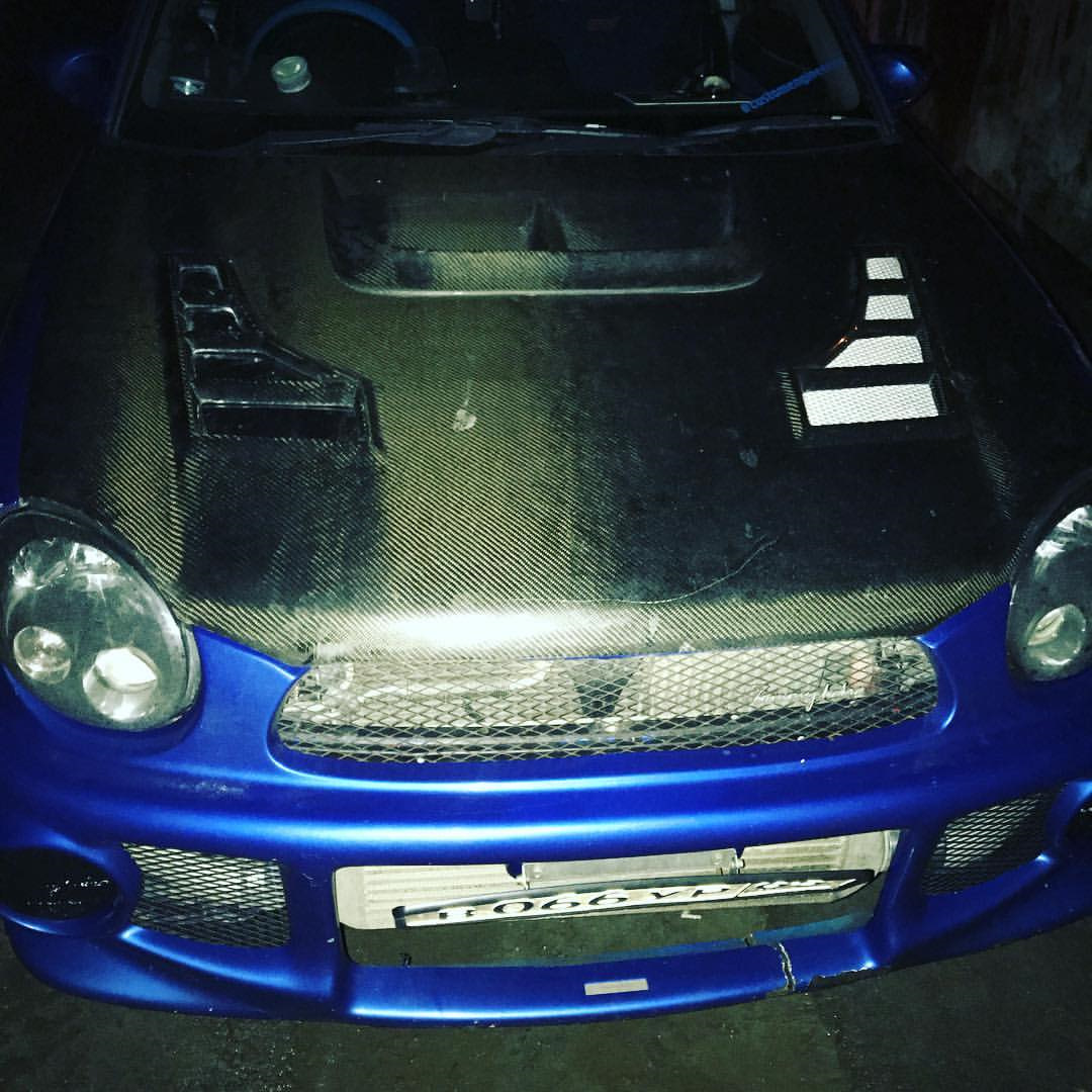 Настоящий карбон =)) — Subaru Impreza WRX STI (GD), 2 л, 2002 года ...
