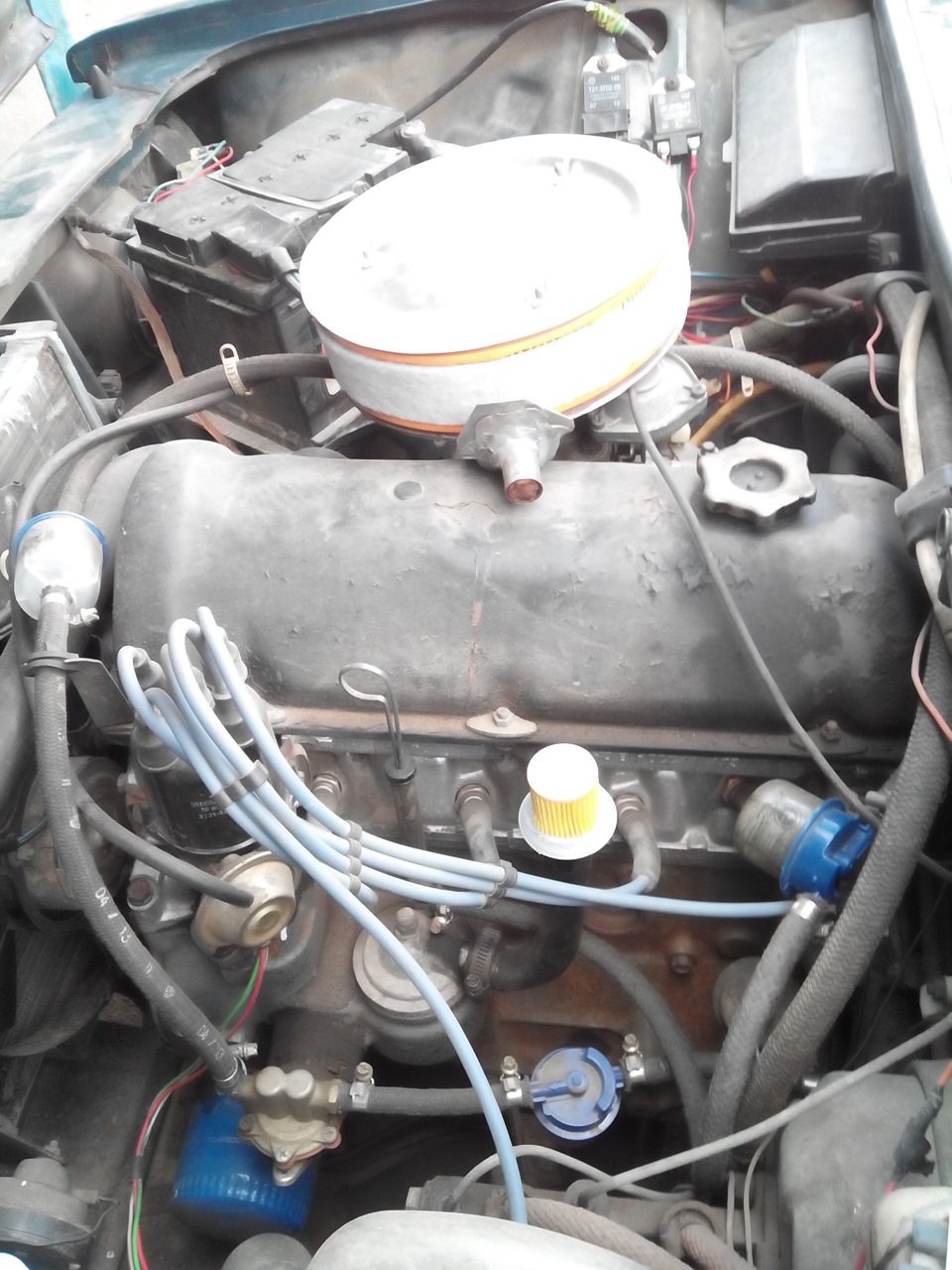 фильтр картерных газов из топливного — Lada 21073, 1,5 л, 2004 года ...
