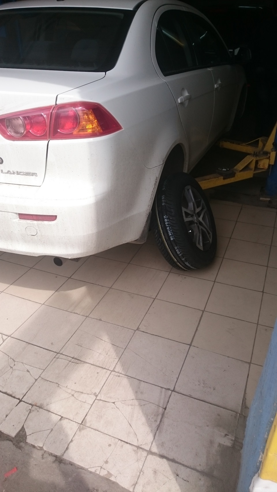 Кумхо — Mitsubishi Lancer X, 1,8 л, 2008 года | шины | DRIVE2