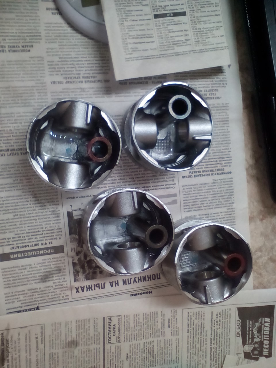 Капиталка. Предварительная развесовка поршней — Lada 2115, 1,5 л, 2007 ...