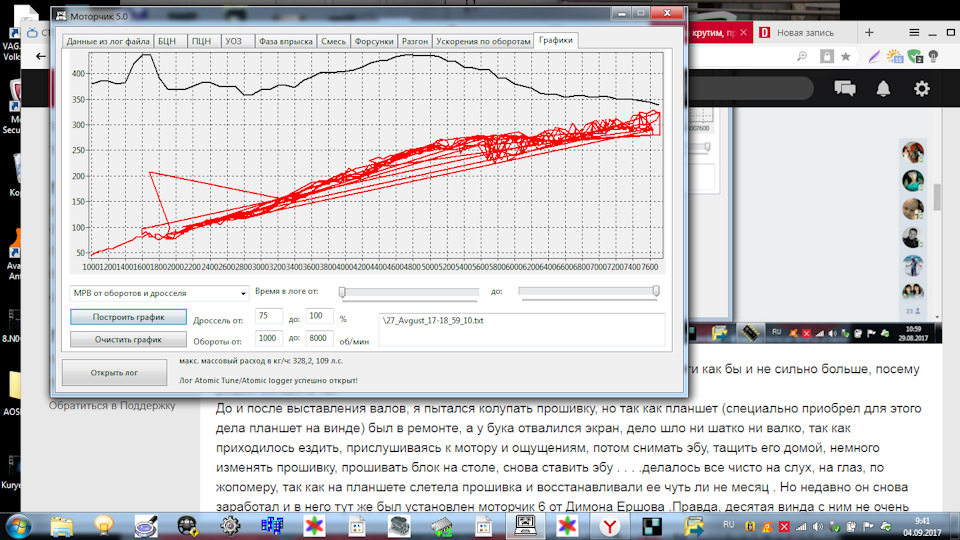 а вот и Франкинштейн- установил рес нфр стайл — Lada Калина хэтчбек, 1 ...
