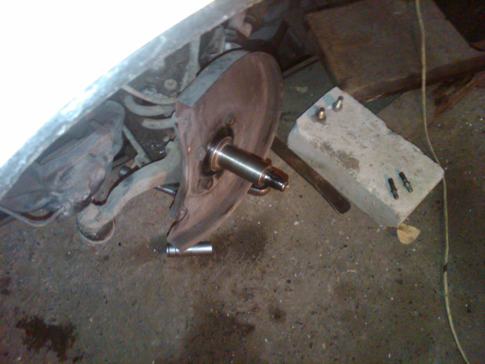 Задние ступицы 2108 на "классику" — Lada 2104, 0,5 л, 1986 года ...