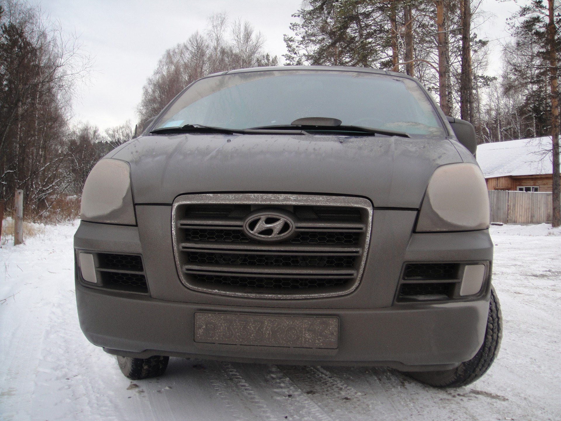 Кемерово — Красноярск — Hyundai H-1 (1G), 2,5 л, 2006 года | путешествие |  DRIVE2