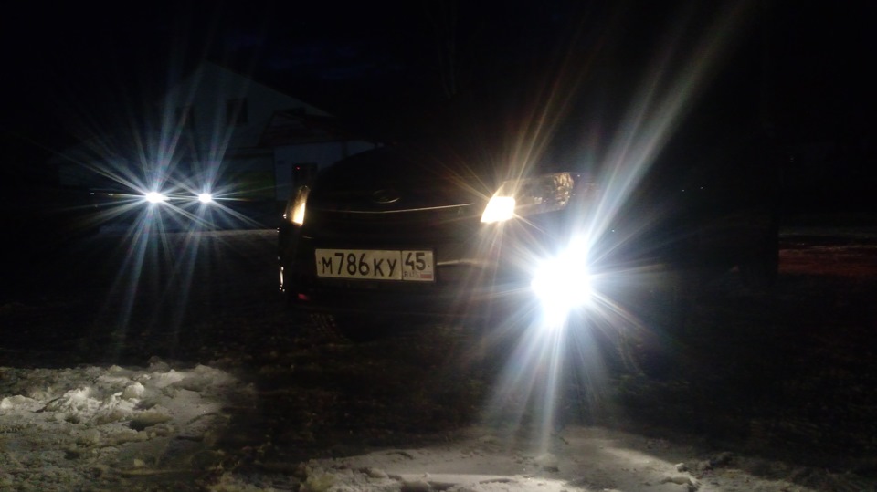 Купил Противотуманные фары) — Lada Гранта Лифтбек (1G), 1,6 л, 2014 ...