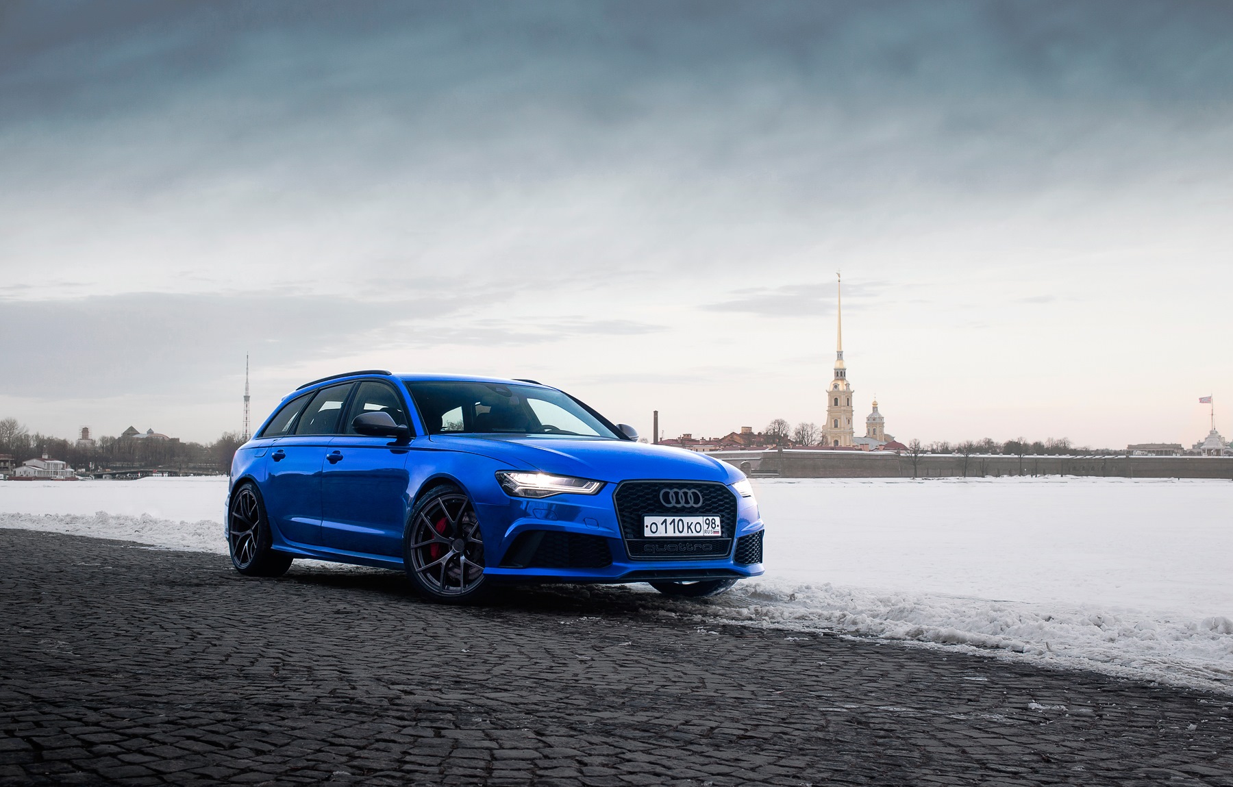 Audi rs6 avant зима