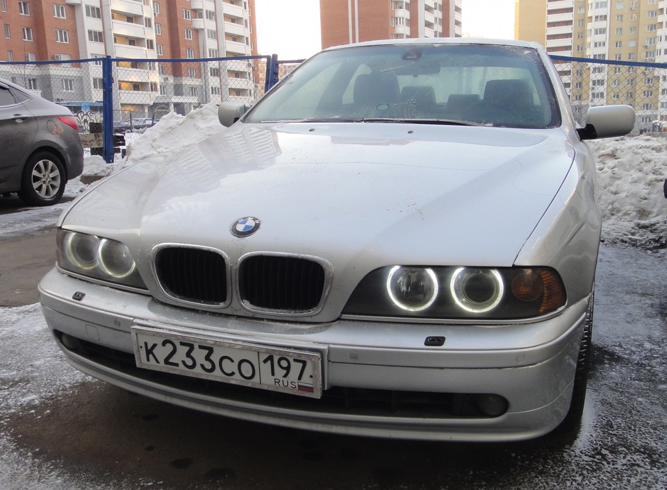 Ангельские глазки — BMW 5 series (E39), 3 л, 2000 года | стайлинг | DRIVE2