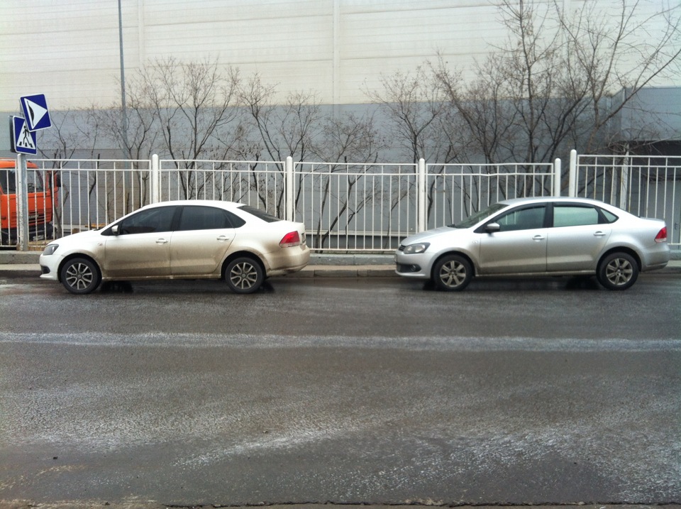 Весенние обновки. — Volkswagen Polo Sedan, 1,6 л, 2011 года ...