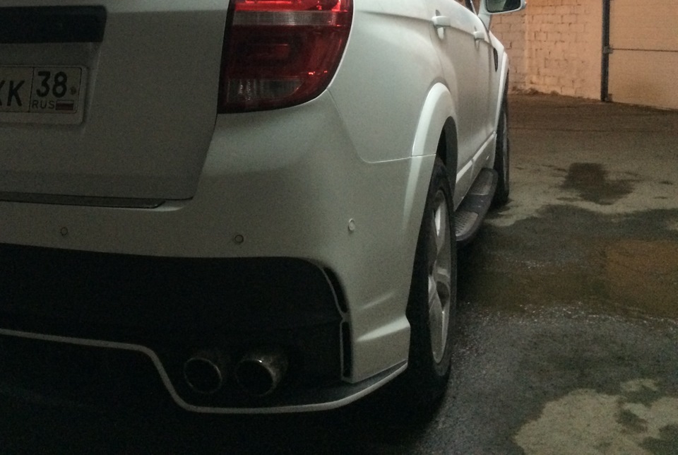 Датчики Слепых Зон. Пусть будут. — Chevrolet Captiva (1G), 2 л, 2008 ...