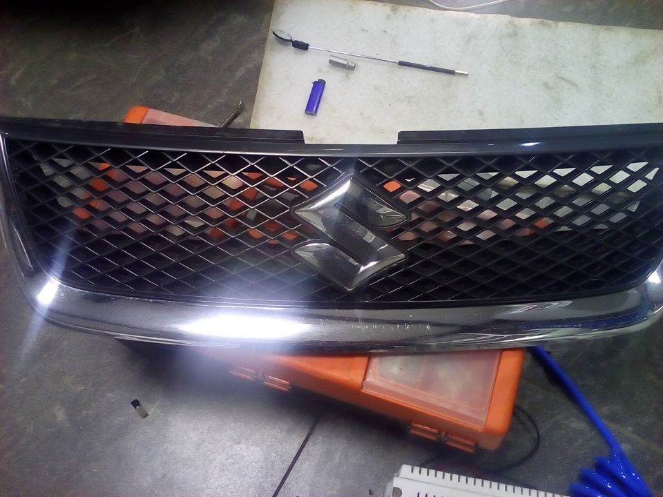 Suzuki Grand VITARA. Восстановление работы передних ПТФ. 12 Вольт ...