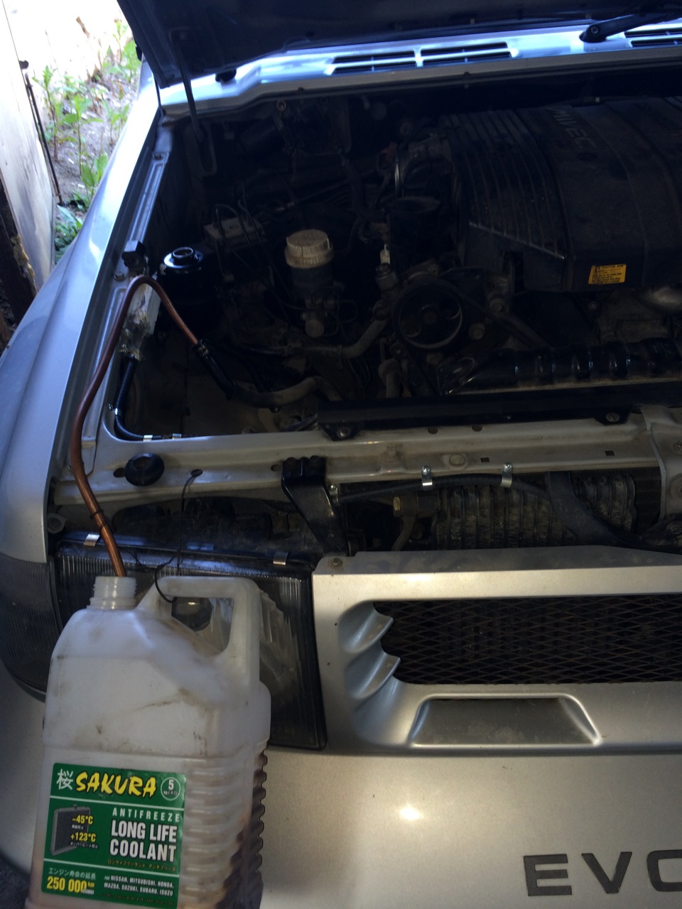 Замена жидкости в Гидроусилителе руля — Mitsubishi Pajero Evolution, 3 ...