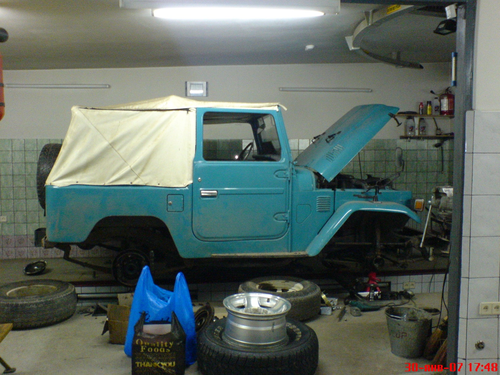 The beginning of the second life - Toyota Land Cruiser 30L 1978