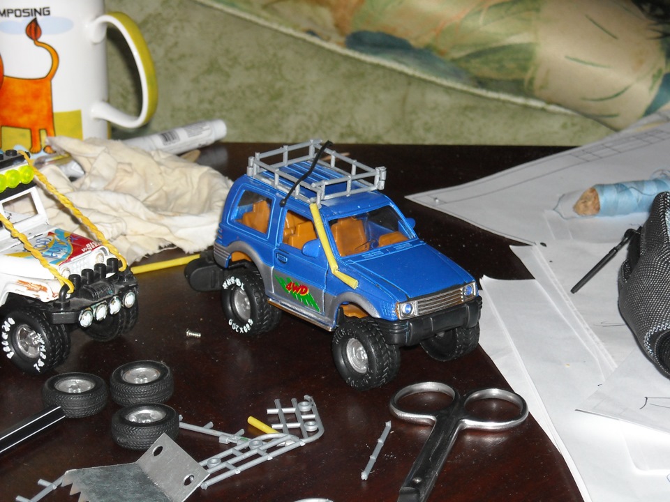 проект "джип" (часть 3) — Сообщество «Тюнинг Моделей Машин» на DRIVE2