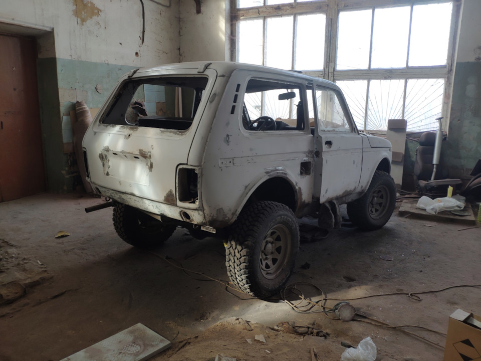 Покраска НИВЫ — Chery Bonus, 1,5 л, 2011 года | своими руками | DRIVE2