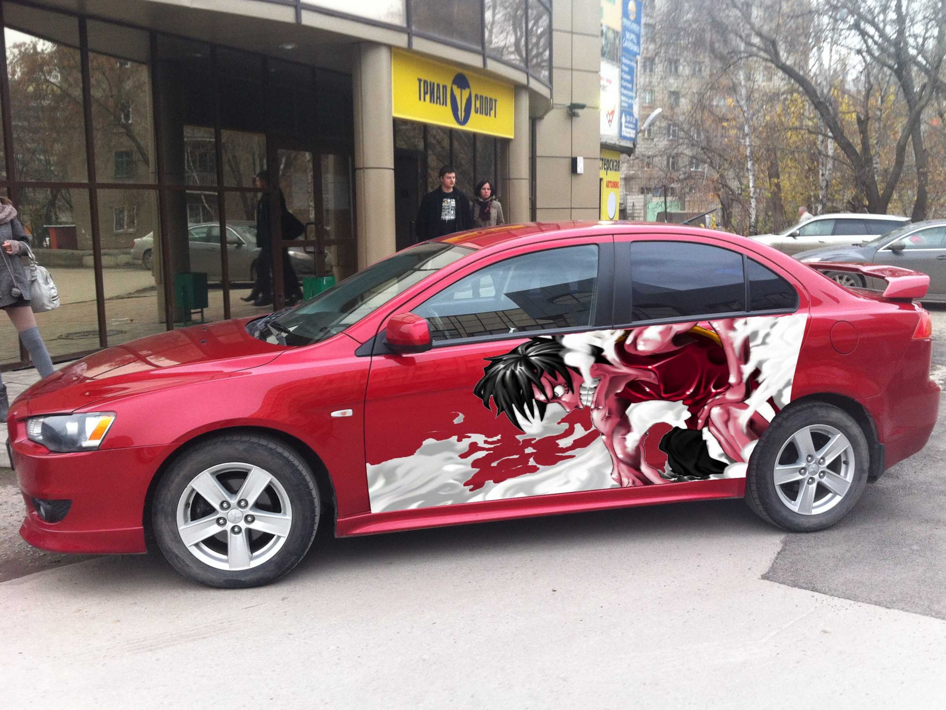 Mitsubishi Lancer 10 Кровавый винил