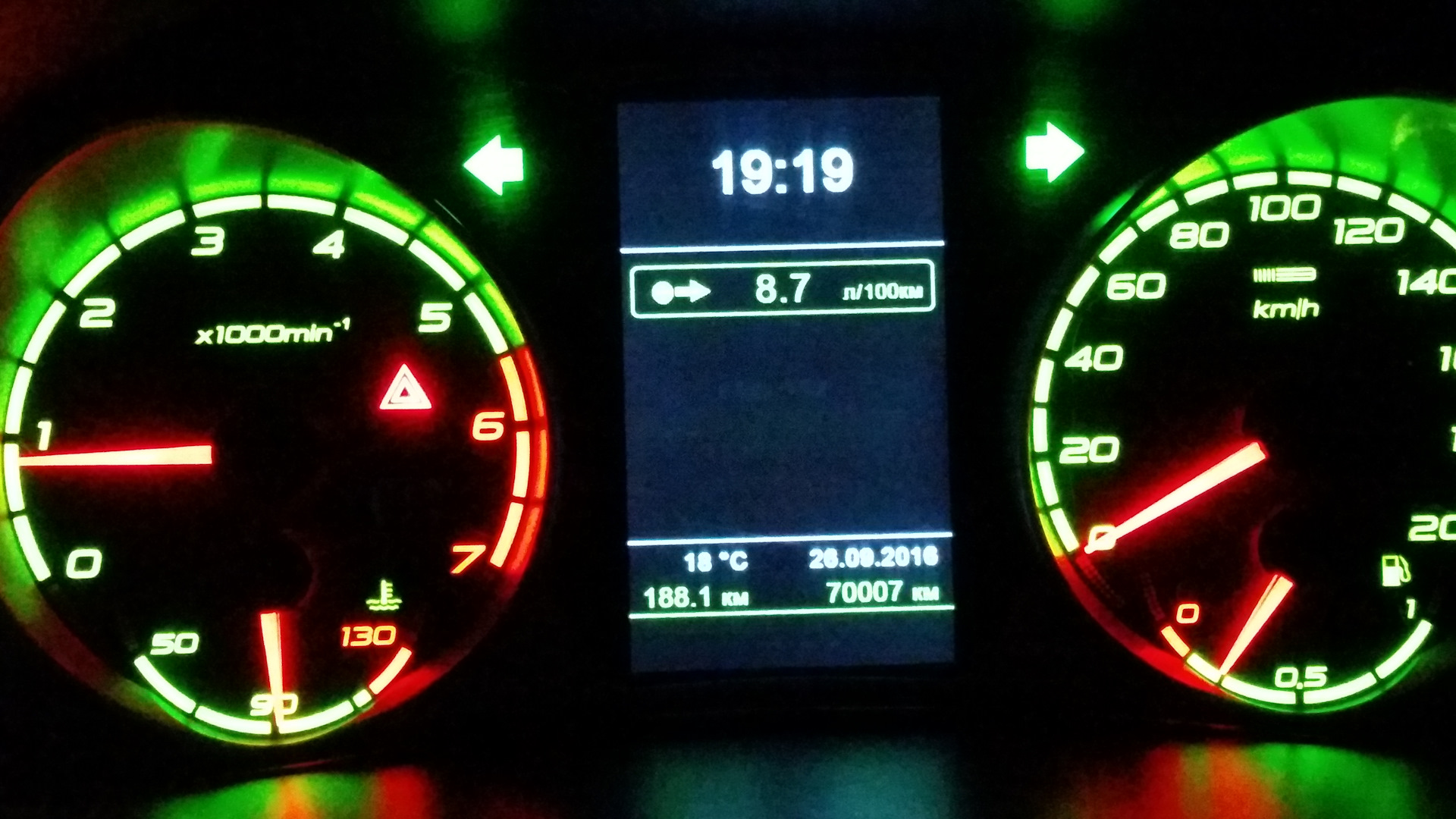 Пробег — Lada Приора хэтчбек, 1,6 л, 2012 года | просто так | DRIVE2