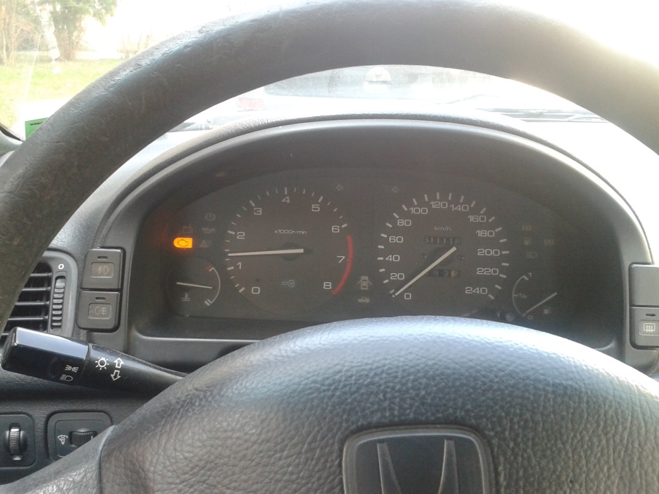 загорается лампа. что это? — Honda Accord (5G), 2 л, 1998 года | помощь ...