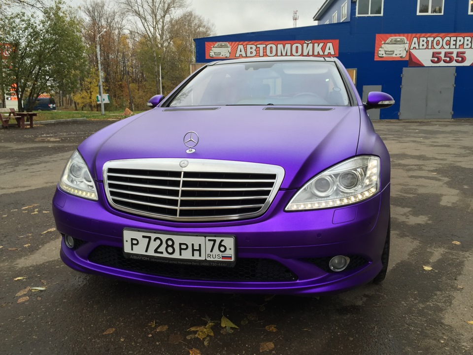 Mercedes Purple Purple