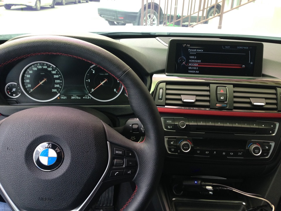 Дооснащение usb bmw f30