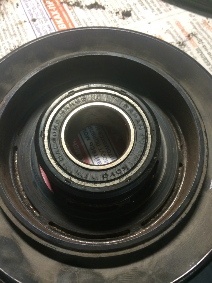 Разборка компрессора кондиционера — Toyota Corolla Ceres, 1,6 л, 1992 ...