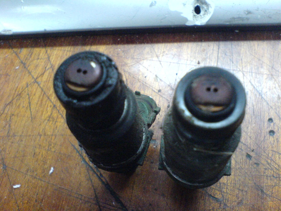 Промывка дроссельной заслонки, промывка форсунок и замена прокладок ...