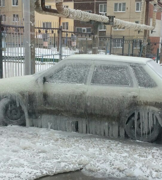 Машина — лёд! — DRIVE2