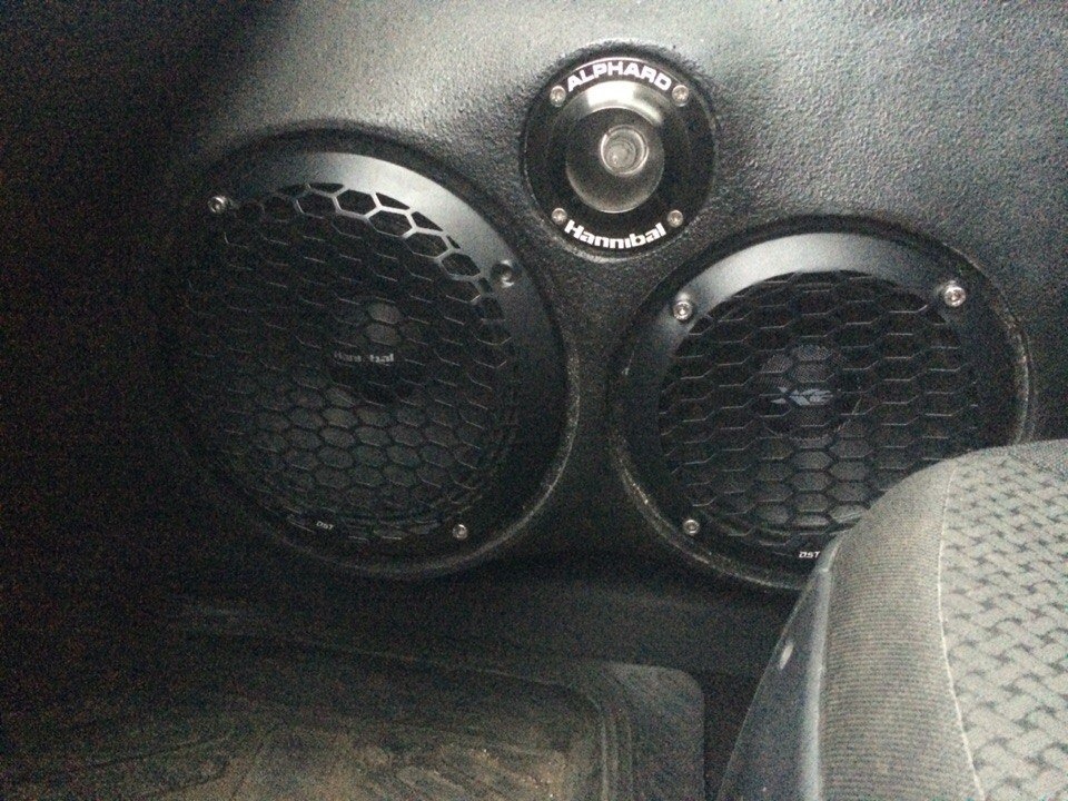 Новые сетки DST от Loud Sound — Lada Приора седан, 1,6 л, 2014 года ...