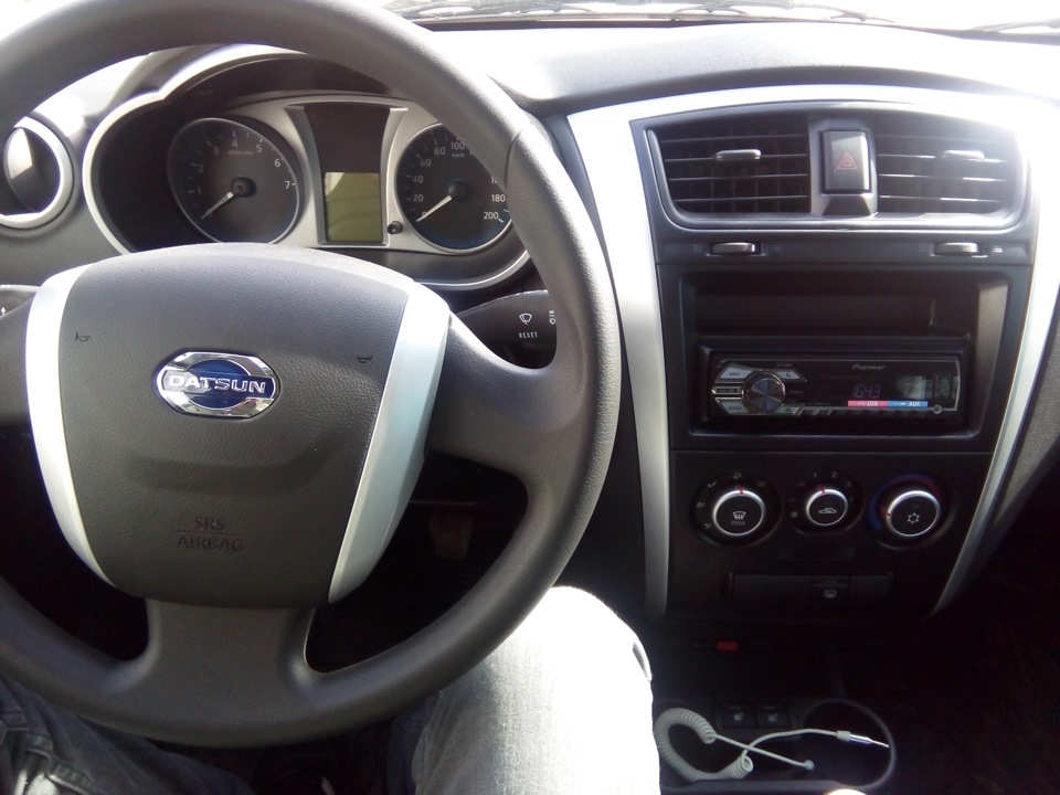 Приятное удивление 2 — Datsun on-Do, 1,6 л, 2015 года | автозвук | DRIVE2