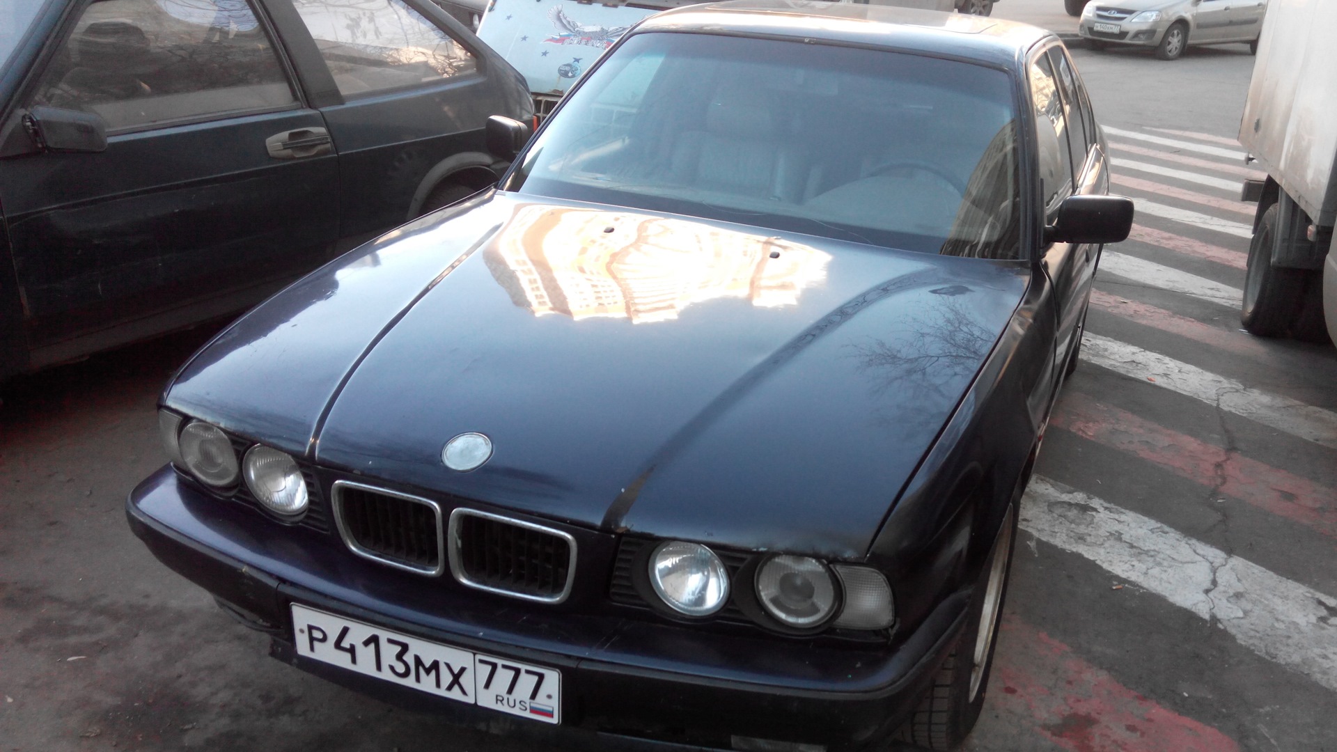 BMW 5 series (E34) 3.0 бензиновый 1994 | Темносиняя Жемчужина V8 на DRIVE2