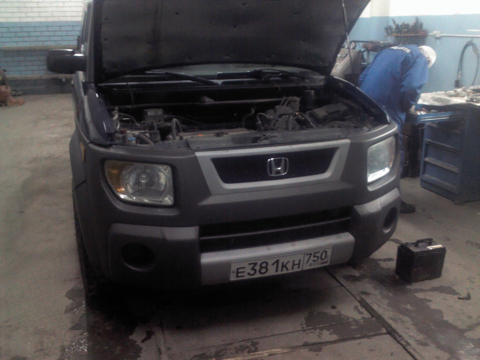 На приеме у Электро-доктора :) — Honda Element