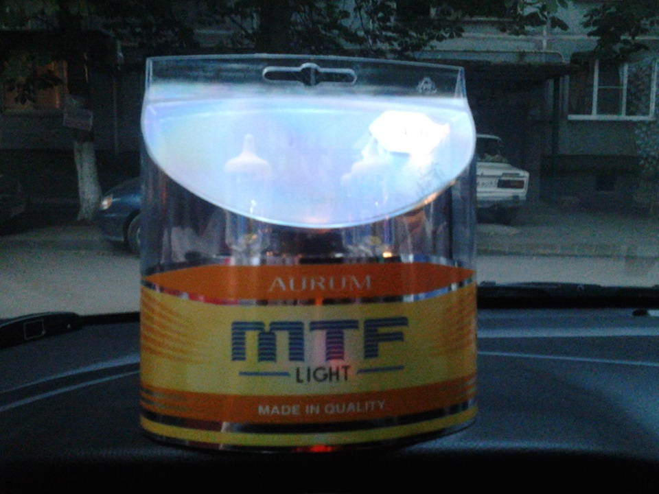 Галогеновые лампы MTF-Light Aurum — KIA Rio (3G), 1,4 л, 2012 года ...