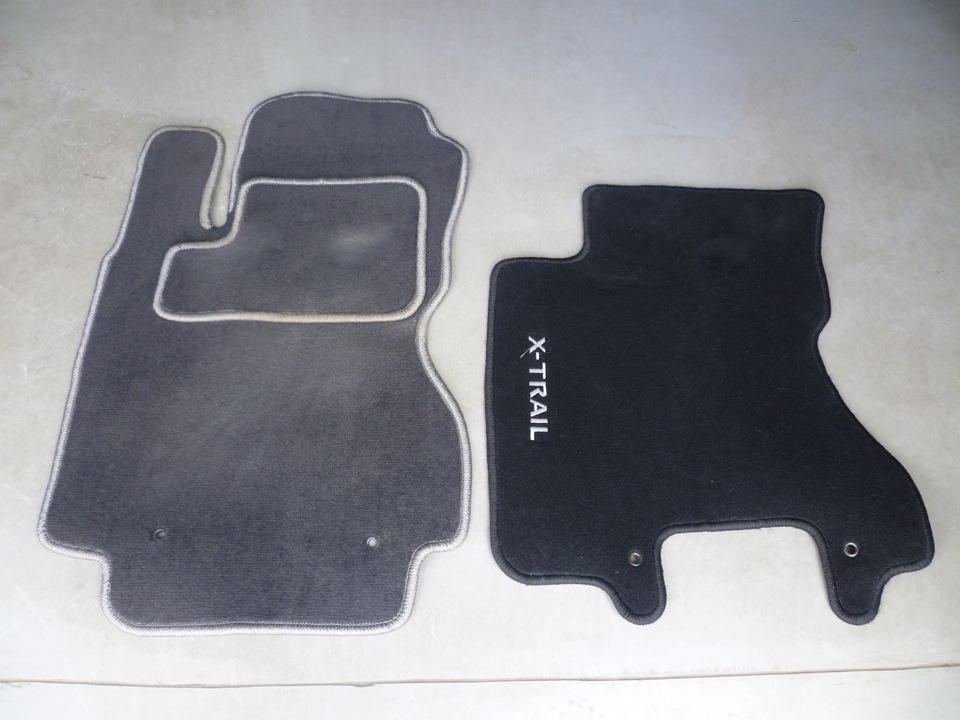 №1. Пошив ковриков на заказ — Nissan X-Trail II, 2 л, 2012 года ...