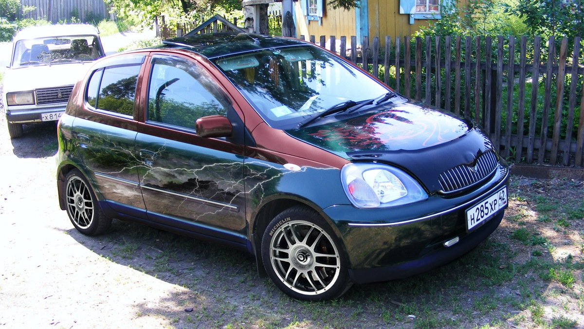 Toyota Vitz (10) 1.3 бензиновый 1999 | на DRIVE2
