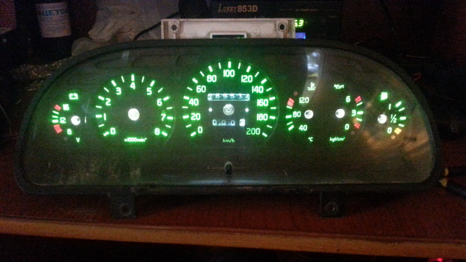 Пересвет приборки 3110 (часть 1) — ГАЗ Газель, 2,3 л, 2000 года ...