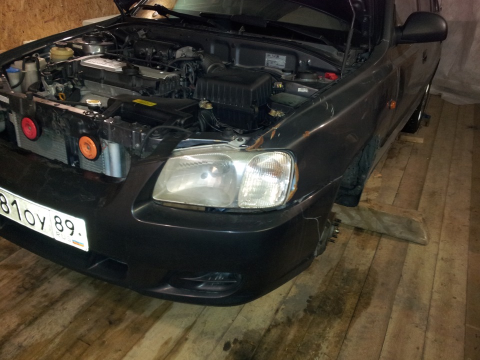 ШРУСовый ревиZorro (ч.1) — Hyundai Accent (2G), 1,5 л, 2005 года ...