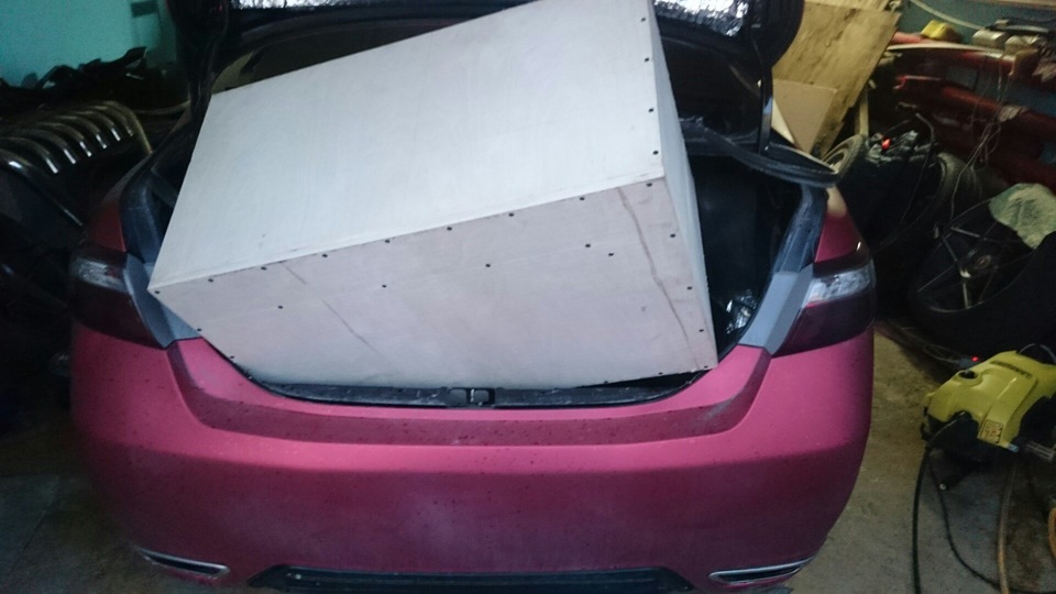 маленький короб в багажник — Toyota Camry (XV40), 2,4 л, 2006 года ...