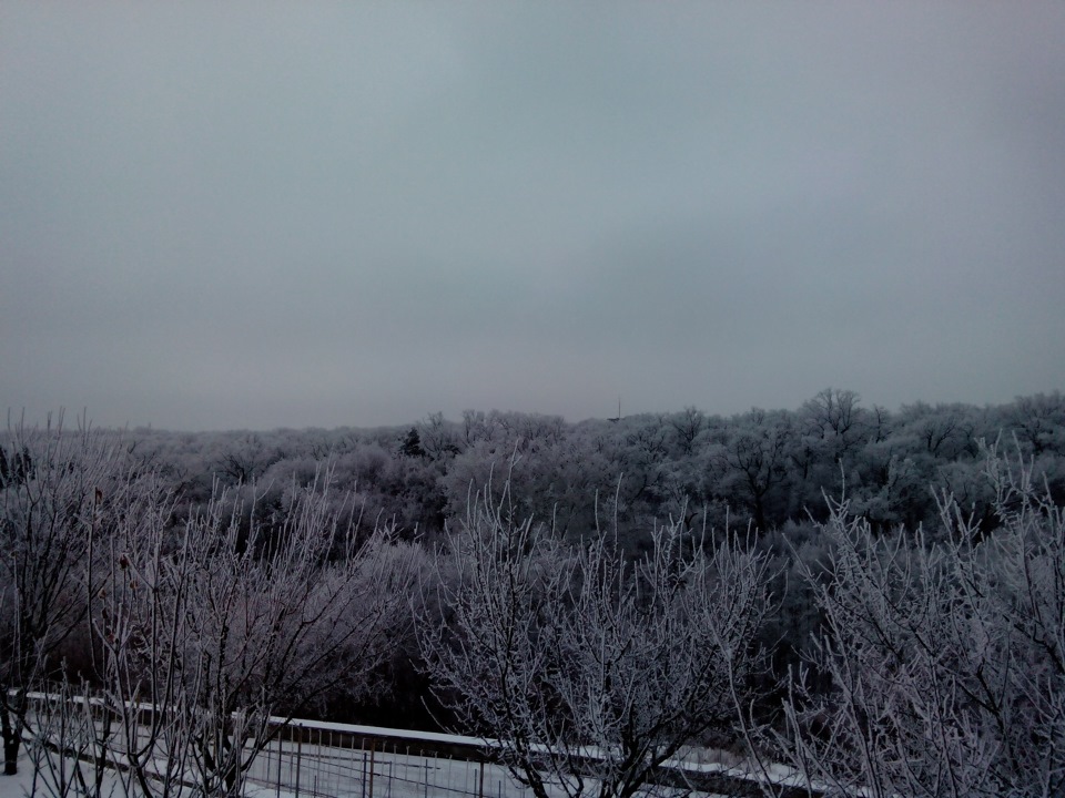 Зима пришла и все укутала белым одеялом. — Nissan Patrol (W160), 2,8 л ...