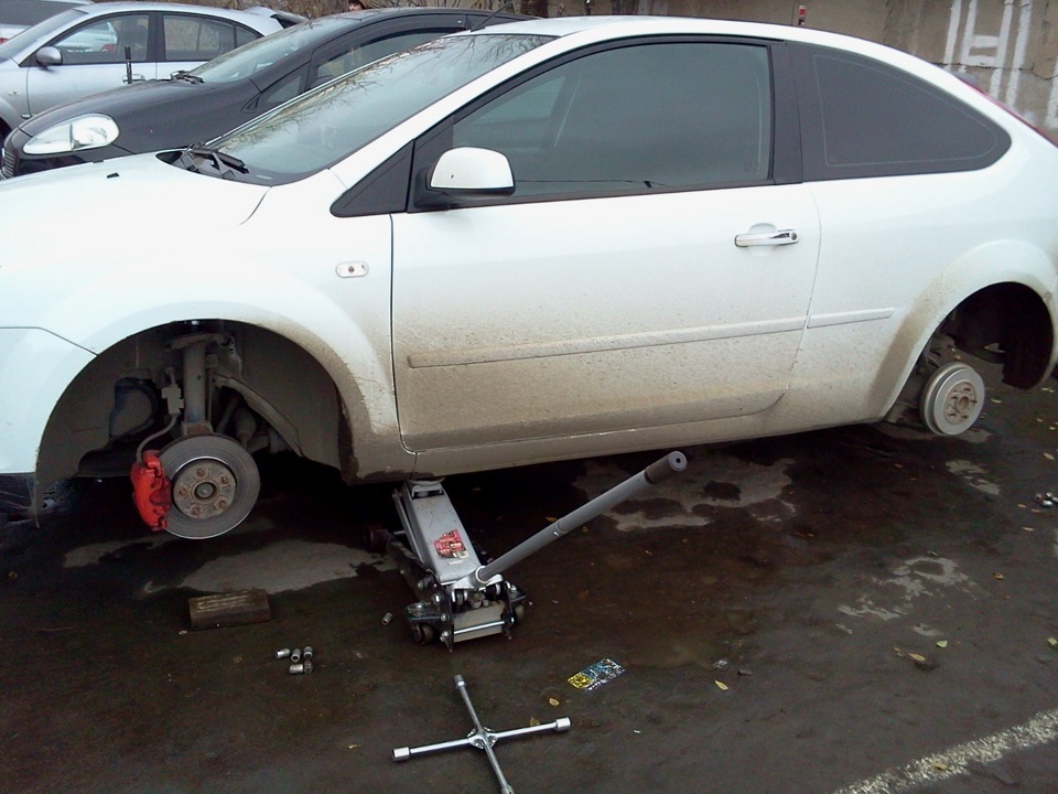 Переобулся на зиму + щетки стеклоочистителя — Ford Focus II Hatchback ...