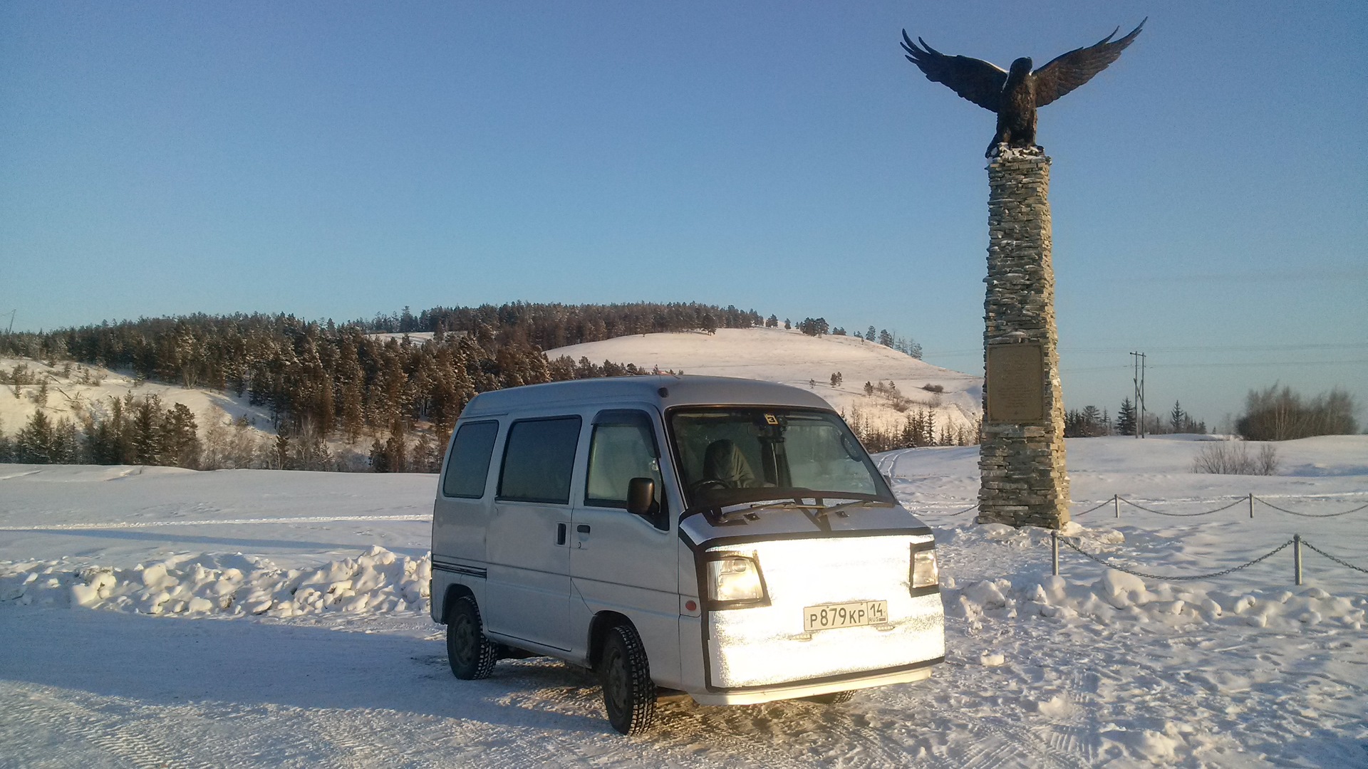 Subaru Sambar (6G) 0.7 бензиновый 2008 | Зверь-машина на DRIVE2