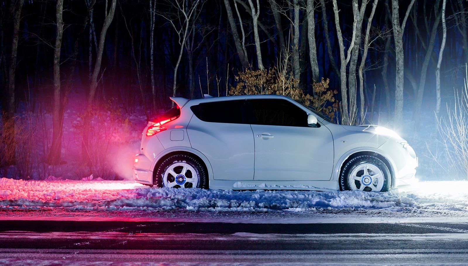 Nissan Juke белый перламутр