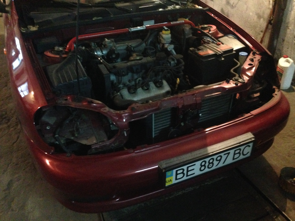 Чёрная оптика — Daewoo Lanos, 1,5 л, 2007 года | тюнинг | DRIVE2